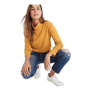 NWT Madewell Turtleneck Sweatshirt / navy